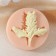 Mold Silicon "Fir branch" 5.3x5.2x0.4 cm