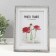 Photo frame plastic 13x18 cm "Double. Gray tree" 21.9x16.8x1.4 cm