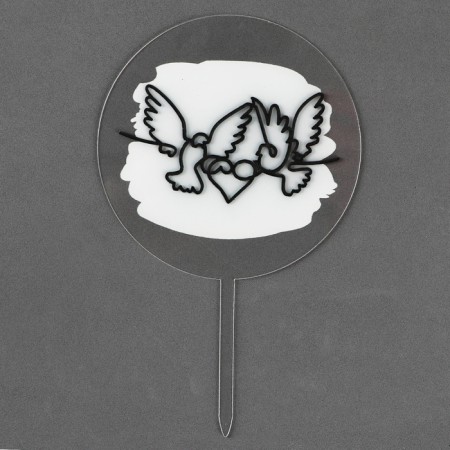 Topper "Pigeons"