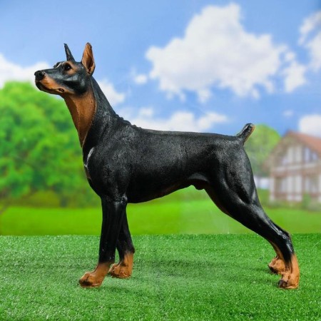 Garden figure "Doberman dog" 48x20x48cm-1