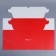 The folding box is 6 cupcakes with the Vetochka window, 25 x 17 x 10 cm, New Year