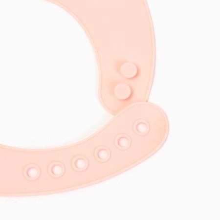Silicone Bibs lamp "Blood", pink color-3