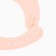 Silicone Bibs lamp "Blood", pink color