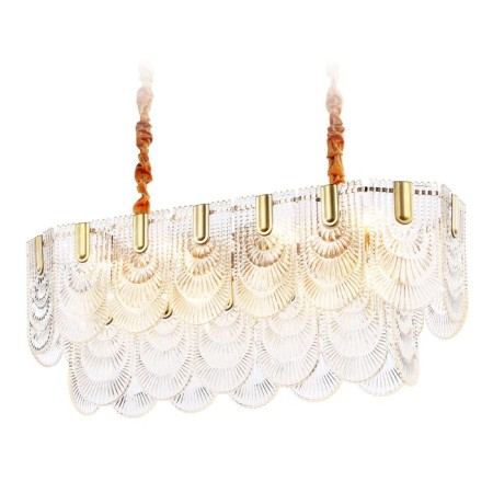 Crystal chandelier with Ambrella Light, Traditional, Tr5389, E27, Color Gold