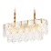Crystal chandelier with Ambrella Light, Traditional, Tr5389, E27, Color Gold