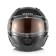 Snowmobile helmet Zox Condor, double glass, gloss, size s, black
