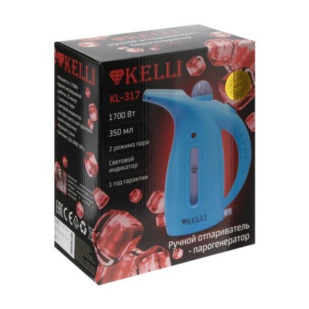 Kelli KL-317, manual, 1700 watts, 350 ml, pink-6