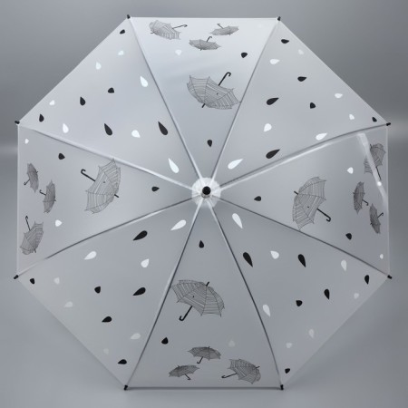 Umbrella - a semiautomatic “small umbrella” cane, 8 spokes, r = 45 cm, mix drawing-6