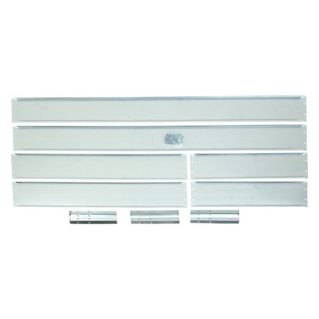 The beds are galvanized, M-shaped, 152 × 60 × 15 cm, Greengo-9