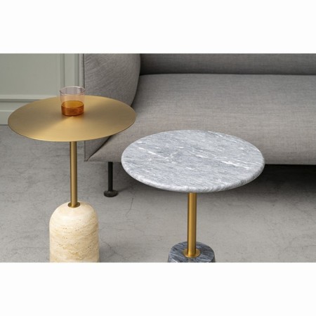 Coffee table Gryd, 400 × 400 × 540 mm, gray color-10