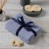 Set of terry towels and I "Blue" 30x30 cm - 3 pcs, 100% HL, 340 g/m2