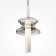 Suspension lamp Maytoni Mod255PL-01B4, 1xG9, 28W, 18x18x335 cm, Black color black