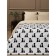 Texrepublic blanket, size 200x220 cm, white color