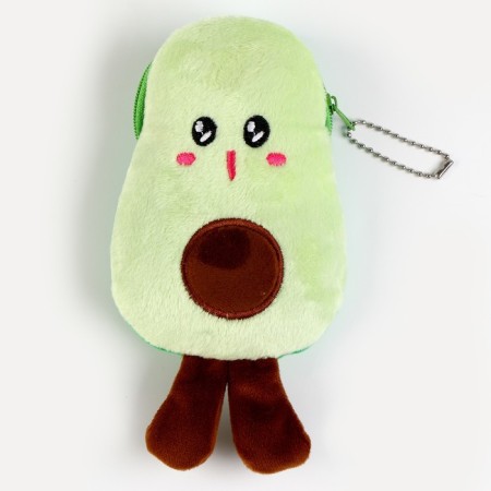 Soft wallet "Avocado" on a key fob, 18 cm, species mix-1