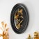 Panel interior polystone "Golden Irises" black 18x2x23 cm
