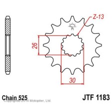 Front star, host, steel jtf1183, chain 525, 18 teeth