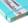 Sketchmarker sketchbook, 120 x 120 mm, 80 sheets, solid leather cover, aquamarine, block 140 g/m2