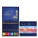 Family pencils 24 colors, finenolo, 3.8 mm, hexagonal, in a metal pencil case