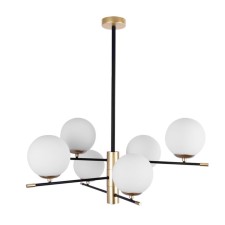 ARTE LAMP ARKAB A2225LM-6BK, E14, 6x40 W, 75x75x56 cm, Black
