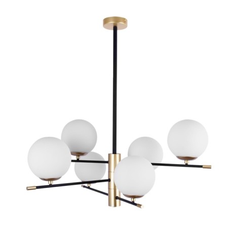 ARTE LAMP ARKAB A2225LM-6BK, E14, 6x40 W, 75x75x56 cm, Black