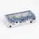 Box for 3 sweets with cells “Silver”, 13.3 x 3.3 x 5.8 cm, New Year