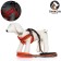 The ammunition kit is soft, reflective, leash 120 x 1.5 cm, Osh 35-53 cm, orange
