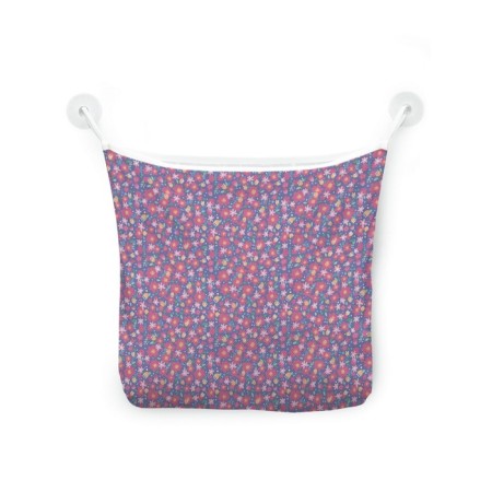 Organizer in a bath on suction cups "Flower extravaganza", for storing toys and trifles, size 33x39 cm-2