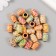 Beads for creativity plastic "Ethno. Signs. Hologography" set 20 g 1x1x1.5 cm
