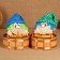 The charm-cap "All the best", 22 x 17 cm, mix