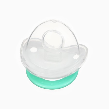 Nipple - orthodontic dummy "birds", +6 months, green color-7