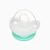Nipple - orthodontic dummy "birds", +6 months, green color