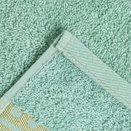 Tainted tange Pirouette, 70x130cm, green color, 420g/m2, cotton-3