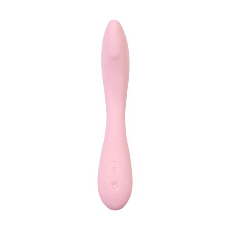 Jos Mitzi G-Spot vibrator, with a stimulating ball, 21 cm, silicone, pink color-1