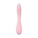 Jos Mitzi G-Spot vibrator, with a stimulating ball, 21 cm, silicone, pink color