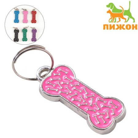 Tarry for engraving "Bone" Malaya, packing 6 pcs, 2.8 x 1.1 cm, mix of flowers