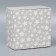 Gift folding box, packaging, “stars”, 14 x 14 x 8 cm