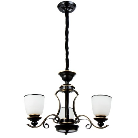 Aruna chandelier 3x40W E27 Black 62x62x46 cm Bayerlux