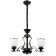 Aruna chandelier 3x40W E27 Black 62x62x46 cm Bayerlux
