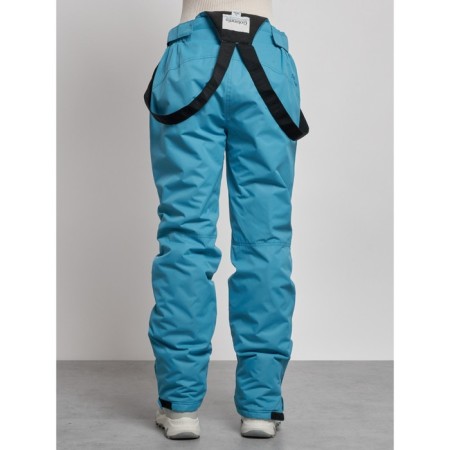 Semi -combinezone female ski insulated, size 46, blue color-11