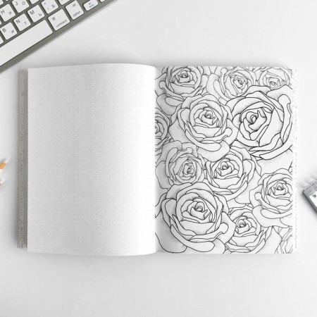 Drummer-mixing book with an A5 coloring, 80 liter "Smile, this goes to you"-4