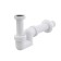 Siphon for the shell and bidet Alcaplast a45F-DN40, DN = 40 mm, plastic