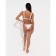 Separate Minaku "Fruity Girl" swimsuit, size 48, pearl color