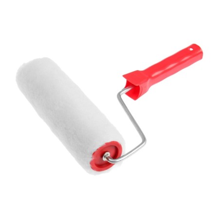 Lom roller, natural fur, 200 mm, handle d = 6 mm, d = 50 mm, pile 12 mm