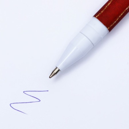 Set "Golden Teacher": Notepad A6, 60 liters. magnetic bookmarks and pen-10