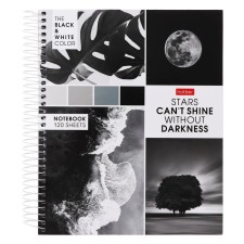 120 sheets college, in a cage on the crest 