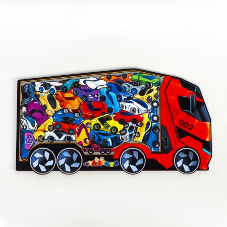 Puzzle-heading "Red truck"