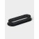 Baking forms perforated shares “oval”, set 6 pcs, plastic, 14.6 × 5.4 × 2 cm, black