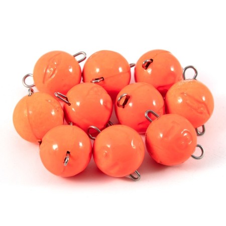 Cargo Cheburashka painted collapsible Yaman 10 pcs., 18 g, orange