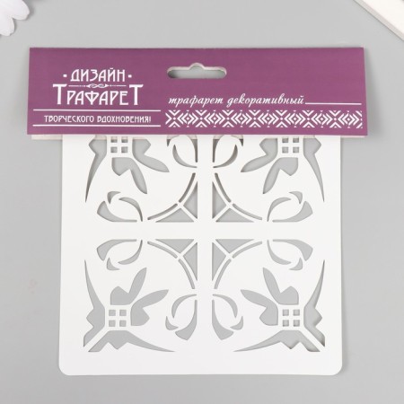Tile stencil 15x15 cm-2