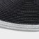 Serving napkin on the table "Lana", d = 38 cm, black color